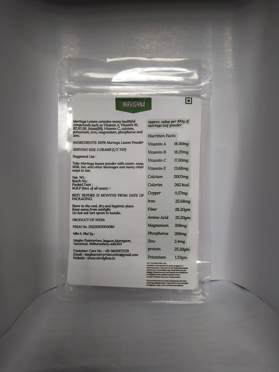 organic moringa powder organic moringa powder